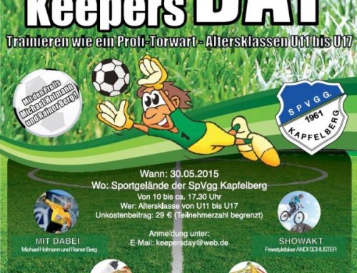 Keepers Day 30.05.15 Kapfelberg
